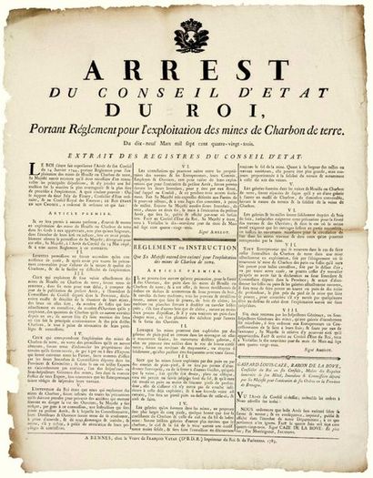 1783. BRITAIN. EARTH COAL MINES. 