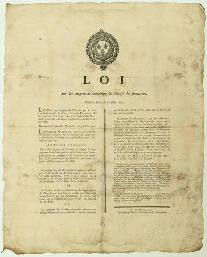 REVOLUTION. 1791. CORRÈZE. HAUTE-VIENNE....