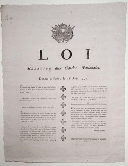 LOIRET. 1791. 