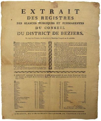 HÉRAULT. 1793 