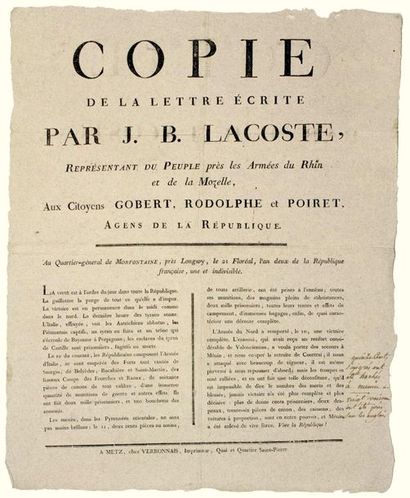 MEURTHE-ET-MOSELLLE. 1794. 