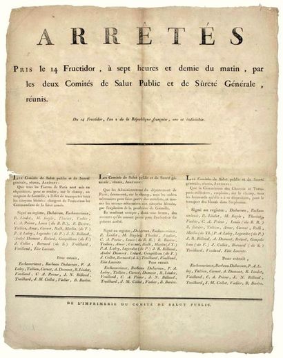 PARIS. 1794. EXPLOSION OF THE GRENELLA POWDER...