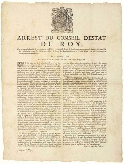 1727. VERSAILLES (78). Merchants & Dealers,...