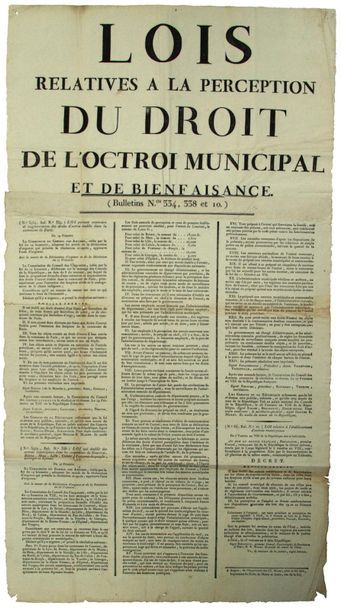 RIGHT OF GRANT. 1800. MAINE AND LOIRE. 