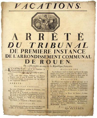 SEINE-MARITIME. 1803. 