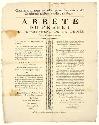 DROM. 1803. BAGGAGE. 