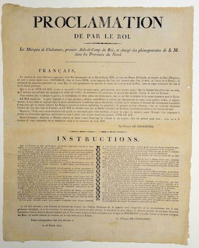 (RETURN FROM LOUIS XVIII 3 MAY 1814.) By...