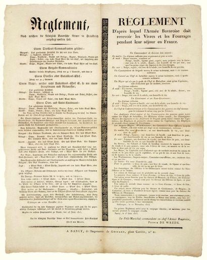 MEURTHE-ET-MOSELLE. 1815. OCCUPATION. 