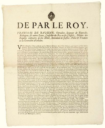 - 1732. GENERALITY OF ORLEANS (45). DUTIES...