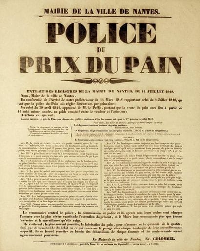(LOIRE-ATLANTIQUE. 1848. PAIN.) 