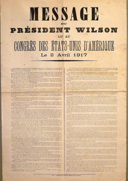 THE UNITED STATES ENTERS THE WAR. 1917. 