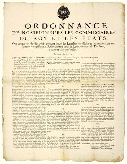 1737. LANGUEDOC. 