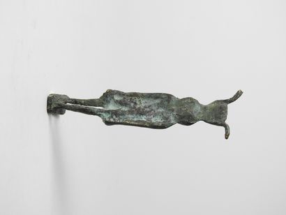 Dieu Osiris lune marchant.

Bronze.Personification...