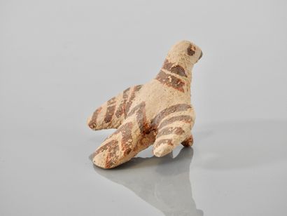 Oiseau, une colombe symbolisant l’âme.Terre...