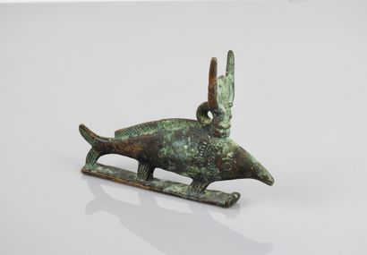 Poisson oxyrhynque en bronze

Epoque Ptolémaïque

L...