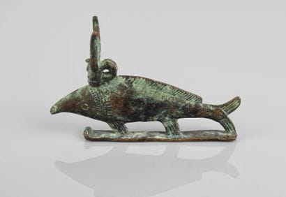 Poisson oxyrhynque en bronze

Epoque Ptolémaïque

L...