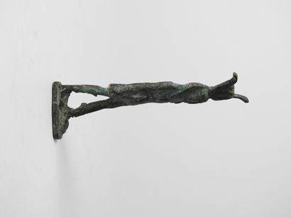 Dieu Osiris lune marchant.

Bronze.Personification...