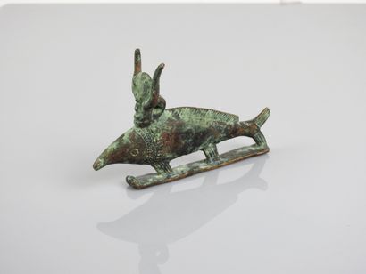 Poisson oxyrhynque en bronze

Epoque Ptolémaïque

L...