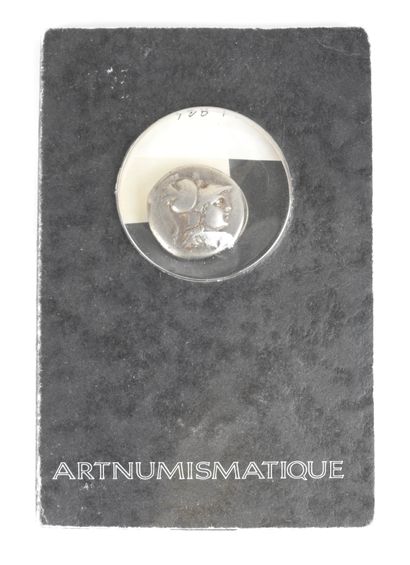 Tétradrachme au profil d’Alexandre le Grand.	Argent.Epoque...