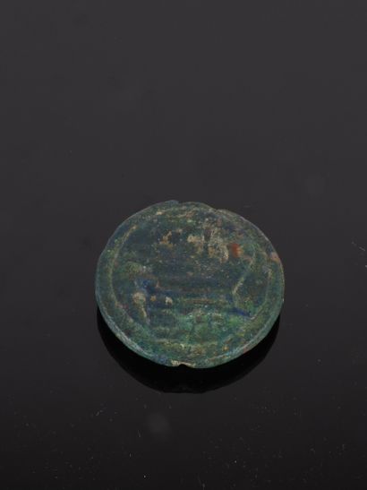As.A:Tête janiforme.R:Avant de galère.République...