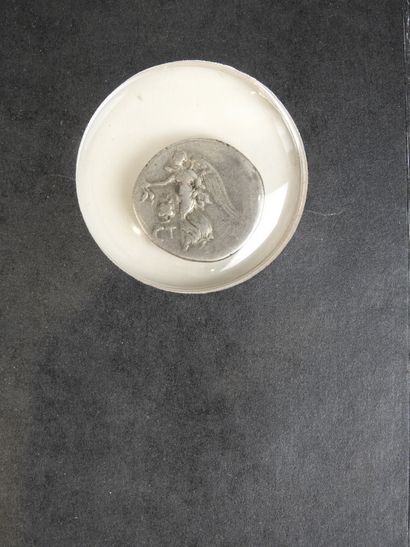 Tétradrachme au profil d’Alexandre le Grand.	Argent.Epoque...