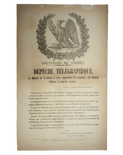 VICTORY OF SEBASTOPOL September 10, 1855....