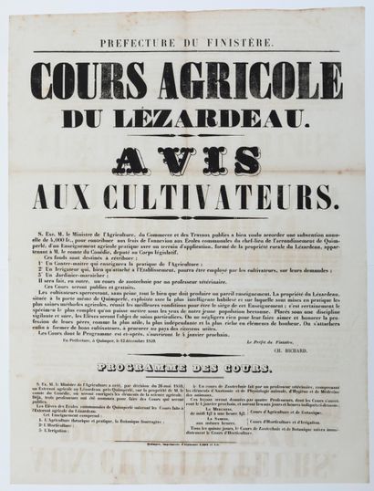 FINISTERE. 1859. 