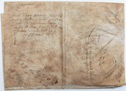 BELGIUM. 1553. LORD OF KEVRAING. Piece of...
