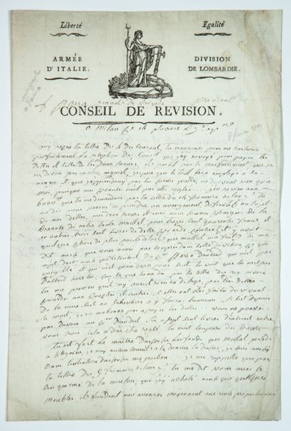 General François PARRA (Belley/Ain 1733 -...