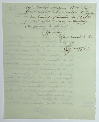 QUANTIN (Pierre) Calvados 1759- Coutances...