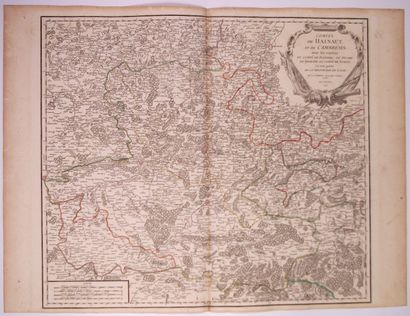 Map of 1754: 