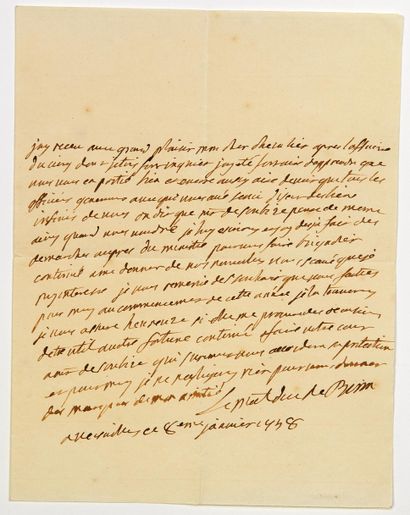 Louis Antoine de Gontaut, Duke of BIRON,...