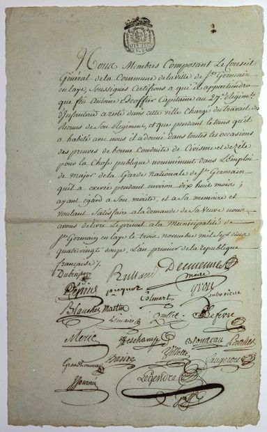 (YVELINES) - P.S. of the General Council...