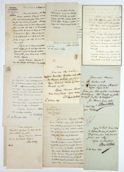 Count Léon de LABORDE, Archaeologist, Deputy...