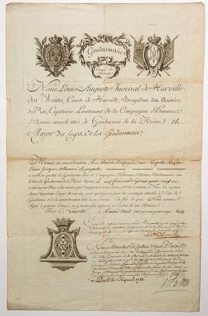 GENDARMES OF THE QUEEN. MEURTHE-ET-MOSELLE...