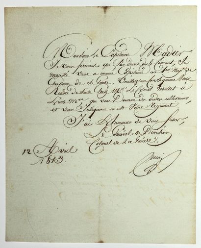 General CURIAL (Philibert Jean Baptiste François)...