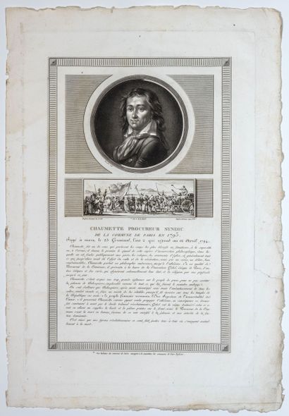 CHAUMETTE Prosecutor Syndic of the Commune...