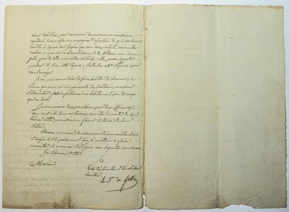 HÉRAULT. Antoine Amboise Auguste, Baron de...