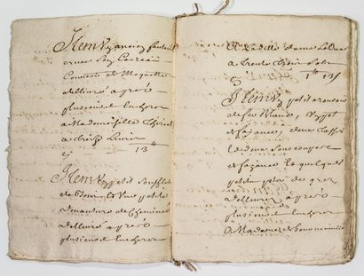 COMPIÈGNE (OISE), MOVABLE INVENTORY of 1739:...