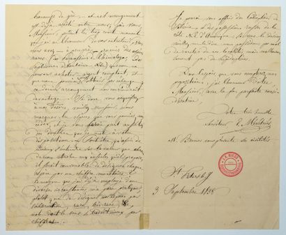 RUSSIA. Édouard MÉNÉTRIES, Zoologist (Paris...