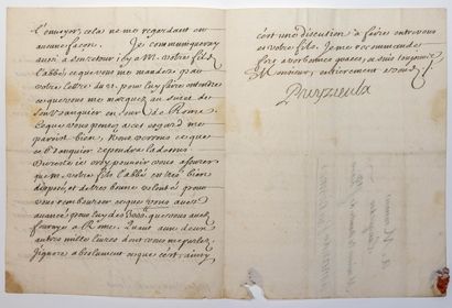 PUYSIEUX (Roger Brulard, marquis de) 1640-...