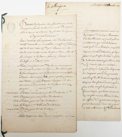 MARINE. ROCHEFORT (17). AVRANCHES (50). 2...