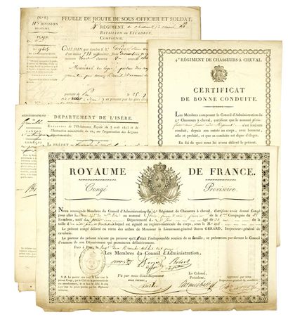 ATLANTIC PYRÉNÉES. Place of PAU. 4 Military...