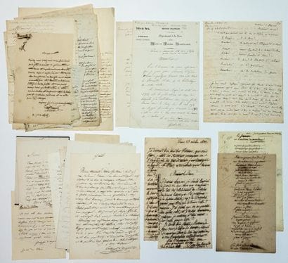 SOMME. LITERATORS : 28 Letters or bills :...