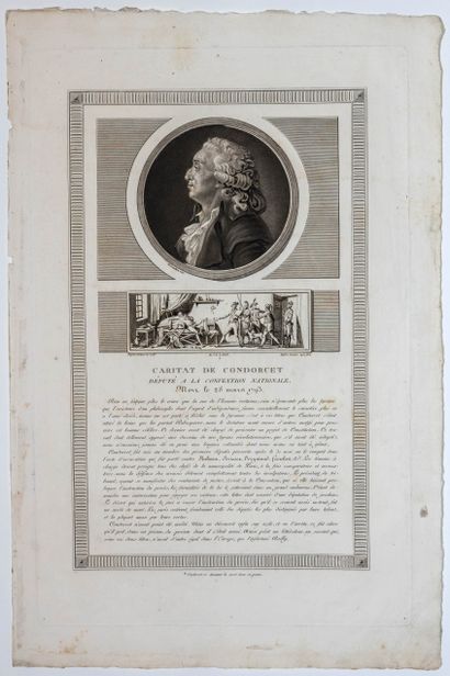 CARITAT DE CONDORCET, Deputy of the National...