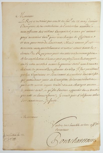 Count Louis PHELYPEAUX DE PONCHARTRAIN Chancellor...