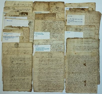 LOZERE. 1624. ST-JULIEN-DU-TOURNEL. Set of...
