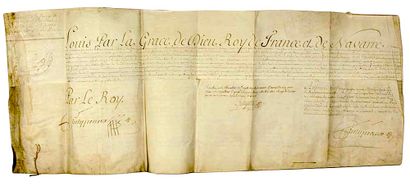 THE PRINCE OF LAMBESC, LAST GOVERNOR OF ANJOU...
