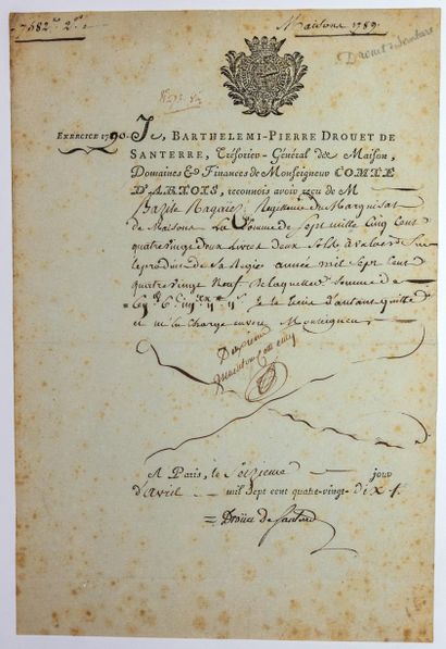 MARQUISATE OF MAISONS: land and seigneury...