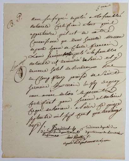 PAULTRE DES EPINETTES (Louis) 1747-1797 -...